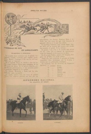 Carreras de hoy en Longchamps [y] Hipódromo nacional [y] Jockey Club [y] Longchamps [y] Lomas Jockey Club [y] Un anexo de los hipódromos