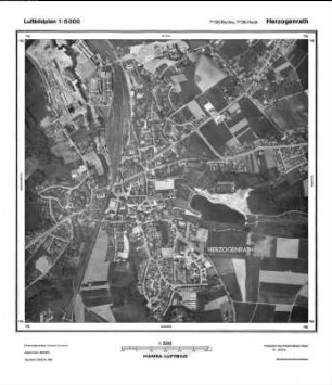 Herzogenrath, Gauß-Krüger-Koordinaten: Rechtswert: 2506, Hochwert: 5636