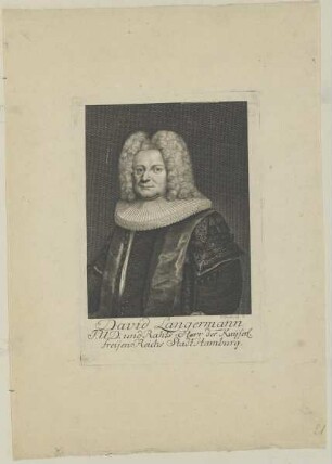 Bildnis des David Langermann