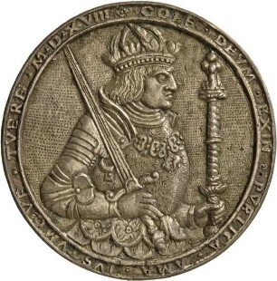Medaille auf die Aussöhnung zwischen Kaiser Maximilian I. und Franz von Sickingen, 1518
