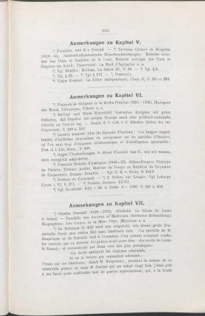 Anmerkungen zu Kapitel VI.