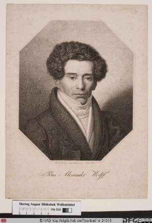 Bildnis Pius Alexander Wolff