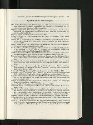 Quellen und Darstellungen.