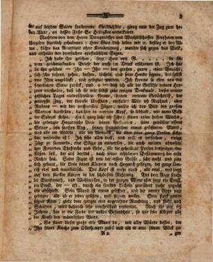 Ausführliche Beschreibung aller merkwuerdigen Feyerlichkeiten, die während dem Aufenthalt Sr. paebstlichen Heiligkeit Pius des Sechsten allhier in Augsburg vorgefallen sind