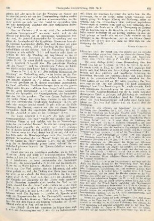 602-603 [Rezension] Blinzler, Josef, Der Prozess Jesu