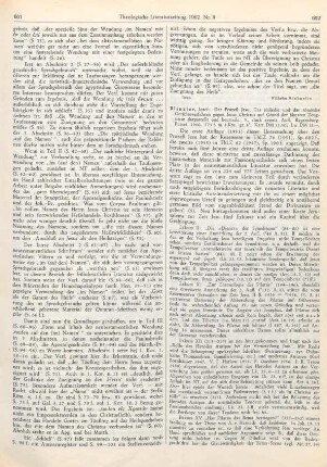 602-603 [Rezension] Blinzler, Josef, Der Prozess Jesu