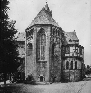 Fritzlar, ehem. Stiftskirche St. Peter, Chor von Osten