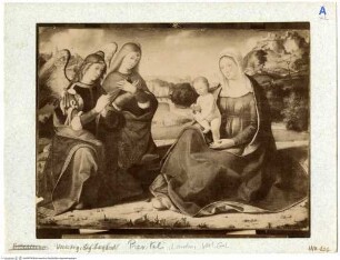 Madonna mit zwei Engeln