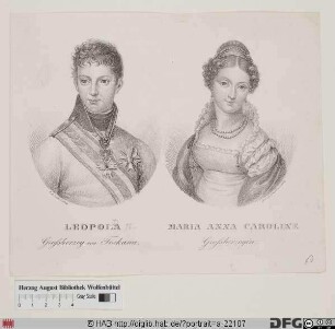 Bildnis Leopold II. (von Österreich), Großherzog von Toscana (reg. 1824-59)