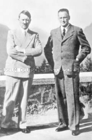 Adolf Hitler und Konrad Henlein