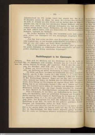Ausbildungszeit in der Champagne