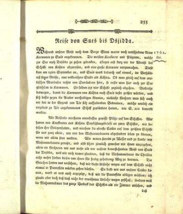Reise von Sues bis Dsjidda.