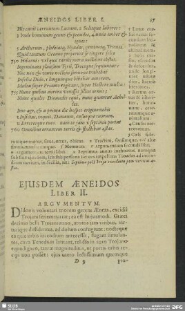 Eiusdem Aeneidos Liber II.
