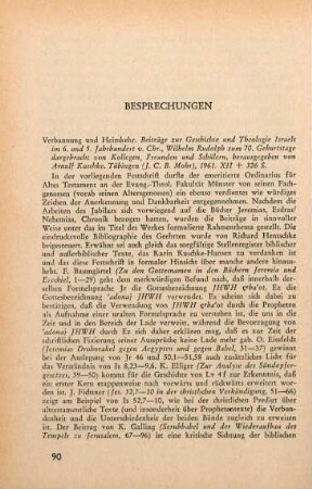90-91 [Rezension] Verbannung und Heimkehr