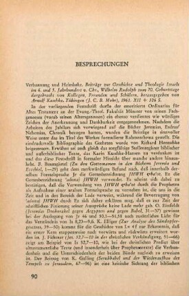 90-91 [Rezension] Verbannung und Heimkehr