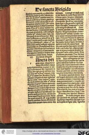 [Legenda] CC. De sancta Brigida.