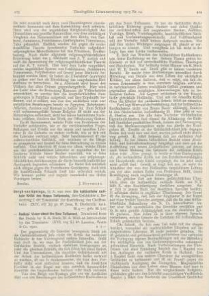 423-425 [Rezension] Bergh van Eysinga, G. A. van den, Die holländische radikale Kritik des Neuen Testaments, ihre Geschichte und Bedeutung für die erkenntnis der Entstehung des Christentums