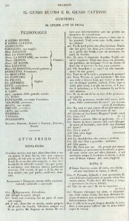Il Genio Buono e il Genio Cattivo