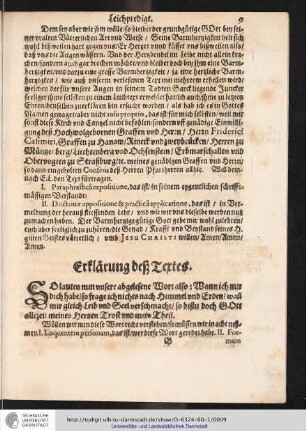 Erklärung deß Tertes.