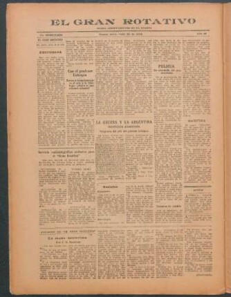 El gran rotativo : Diario independiente de la mañana. - Nº88393761858