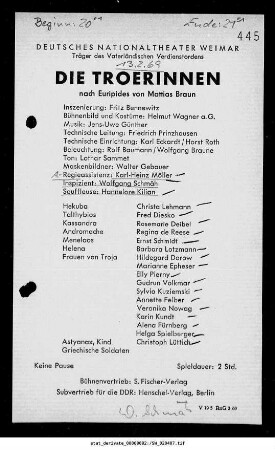 Die Troerinnen