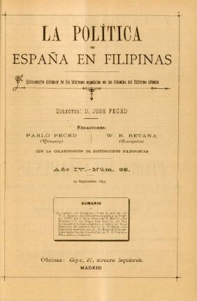Núm. 95. 25 Septiembre 1894