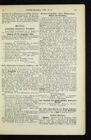 ¬Der¬ kath. Lehrer-Verein des Kreises Schleiden