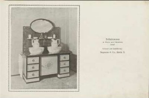 Schlafzimmer in Ahorn und Padukholz. Detail