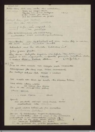 10) Handhaben um intellektuell mit einer sache fertig zu werden : [NLB, S. 107/115] / Niederschrift von Karl Josef Partsch
