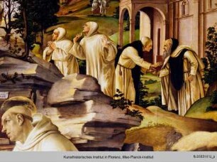 Vision des Heiligen Bernhard - Pala della Badia