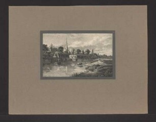 [Alter Fußgängersteg über die Alster zwischen Eppendorf und Winterhude]