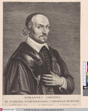 [Johann Coccejus; Cocceius, Johannes]