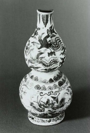 Hängevase, bemalt