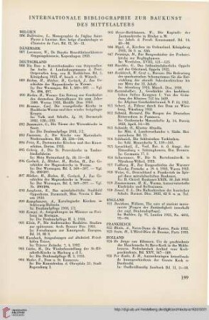 Internationale Bibliographie zur Baugeschichte