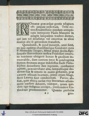 Illustrissima Laterano-Lodronia Lampas.