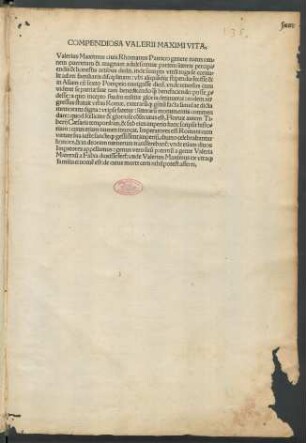 Compendiosa Valerii Maximi Vita,