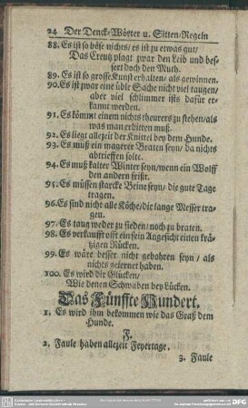 Das Fünffte Hundert