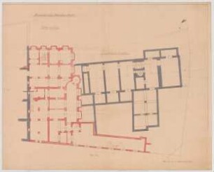 Thiersch, Friedrich von; München; Münchner - Kindl - Keller, Erweiterungsbau - Grundriss Keller