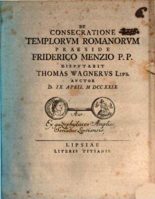De consecratione templorum Romanorum