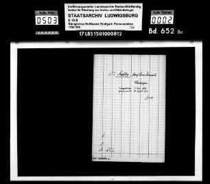 Mehlig, Georg Carl Heinrich; Chorsänger; ausgesch.: 1869
