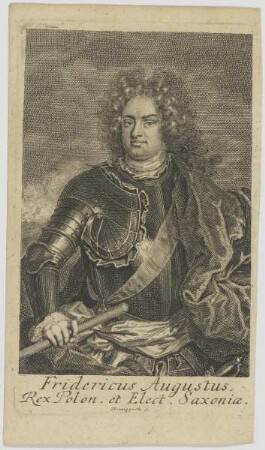 Bildnis des Fridericus Augustus Rex Polon.