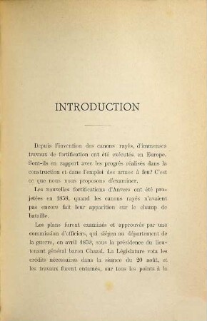 La Fortification du temps présent : par Le Lieutenant Général Brialmont, 1