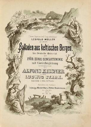 Balladen aus keltischen Bergen, [1]. (1877). - 23 S. - Pl.-Nr. 897