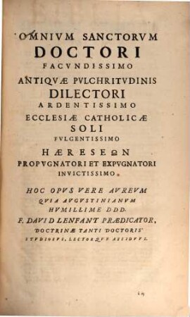 Biblia Augustiniana ..., 2