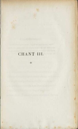 Chant III.