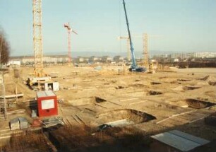 Dresden-Seidnitz, Enderstraße 59. Baustelle Seidnitz-Center