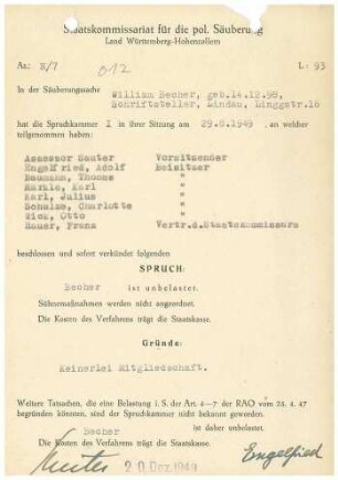 Becher, William