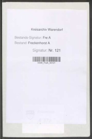 Rechnungsbelege Kirchspiel Enniger