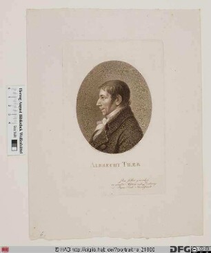 Bildnis Albrecht Daniel Thaer