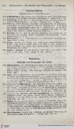 Jurisprudenz (Nr. 3674 - 3681)